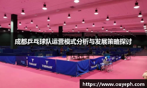 成都乒乓球队运营模式分析与发展策略探讨